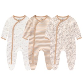 MAMIMAKA Newborn Layette Gift Set 27-Piece Baby Girl Clothes Bodysuits, Pants Essentials and Accessories 0-6Months