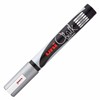 uni-ball Chalk PWE-5M-Chalk Marker (Round Tip) Silver 2.5mm (PWE-5M AR)