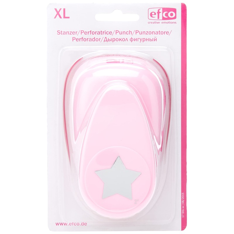 Efco Star Punch, Pink, X-Large, 47 x 44 mm