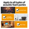 Focusound 300 Pack Yellow Point Double-Sided Adhesive Dots for Acoustic