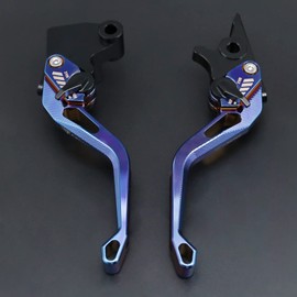 Plating Clutch Brake Levers for Ninja 300R Z300 2013-2018, Ninja 400 Z400 2018-2021, Z250SL 16-17, Ninja 250R 08-2012, Z250 13-17, Z125 pro 2014-2020, ZX25R 2020-2021, Ninja 125 2019