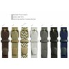2 Count 7001 Leather Covered Buckle Woven Elastic Stretch Belt
