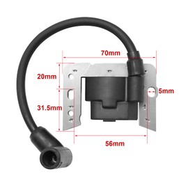 Ignition Coil with Spark Plug Replacement for Tecumseh 34443 34443A 34443B 34443C 34443D Solid State Module