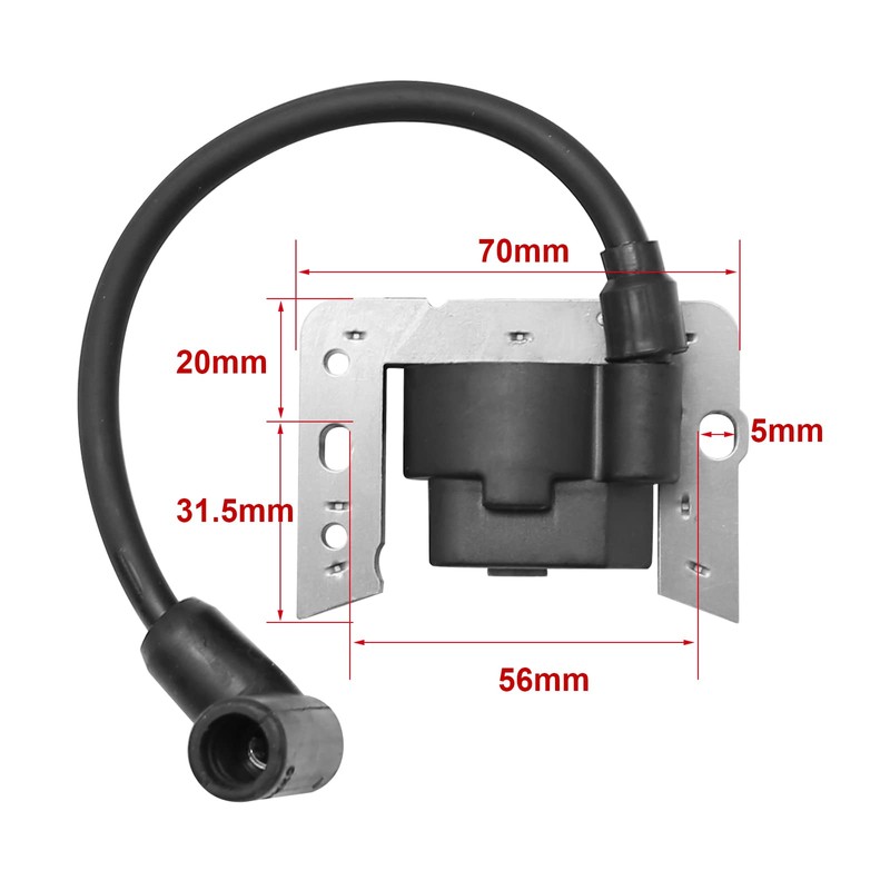 Ignition Coil with Spark Plug Replacement for Tecumseh 34443 34443A