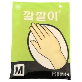 Dongkwang Premium Latex Hairdressing Gloves - Medium (M) / 동광 깔깔이 미용장갑 고급라텍스 - 중(M)