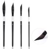 4PCS Watercolour Brushes,Dagger Brush,Striping Brushes Long Liner for Acrylic Oil