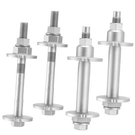 TRUCFUSION Front Alignment Camber Toe Adjustment Bolts Compatible with Toyota Tacoma 05-16 4Runner 03-09 FJ Cruiser 07-09, Lower Control Arm Camber Bolt Kit Replacement for 4840960020 4819060020