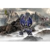 Nemesis Now Acko Dragon Figurine, Blue, 15.5cm