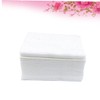 IWOWHERO Natural Cotton Makeup Remover Pads 100pcs 6x7cm Single Layer