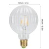 G95 Retro Bulb E27 4W 220V WatermelonShape LED Filament Lamp