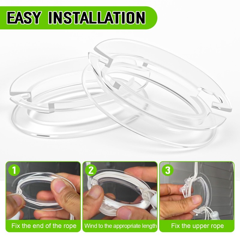 Blind Cord Winder Safety Blind Cord Holder Clear Baby Proof