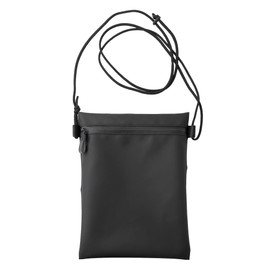 Asobose tf-v231 TOFT BOOKBAG Waterproof Pouch, Book Pouch, Book, Gadgets, Storage, Black (with shoulder straps)