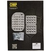 OMP Ompoa/1863 Set Aluminium Pedals