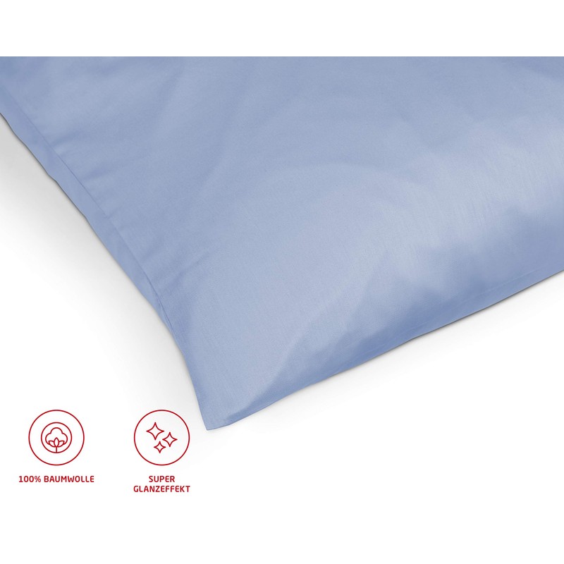 Fleuresse Colours Satin Pillow Case