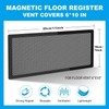 6 PCS Magnetic Vent Covers - 7"x11" Magnetic Air Vent