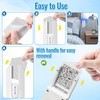 Qualirey 20 Pack Flying Insect Trap Refill Compatible with BugMD