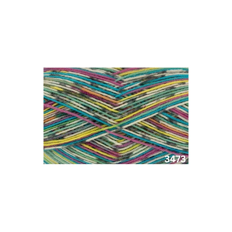 King Cole 783473 Zig Zag 4Ply Circus Yarn - 420M,