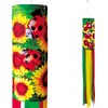 Dusnodu Ladybug Windsock Flag 40 Inch Durable Outdoor Hanging Decoration