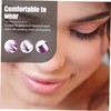 Mikinona Stunning Fake Eyelashes 3d Colorful Lashes for Weddings Parties