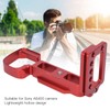 Aluminum Alloy Quick Release L Plate Bracket Holder Hand Grip