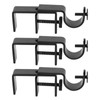 INSFITY Outside Mounted Blinds Curtain Rod Bracket (Only Fit for