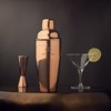 Rusty Barrel Large Manhattan Style Stainless Steel Shaker, Muddler, Strainer,