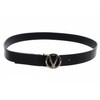 Valentino Women's Roof Belt, Nero / Oro