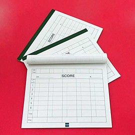 Mahjong Supplies, Score Record Book (50 Sheets), Set of 3