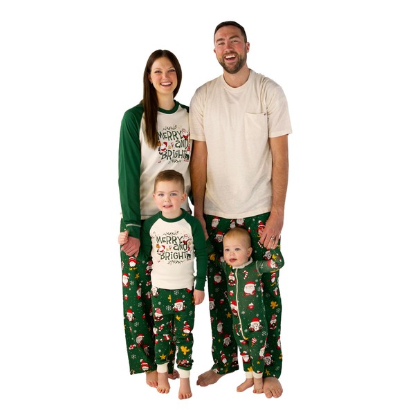 Lazy One Merry & Bright Matching Family Pajamas, Gnome Matching