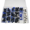 NPTSSFe Pneumatic Push-to-Connect Fittings Kit, 53 Pieces Quick Release Air
