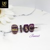 Confession handmade nail tips - Short Round Square / 고백