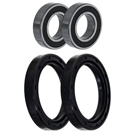 NICHE Wheel Bearing Seal Kit for Kawasaki Mule 2500 2510 3000 3010 4000 4010 Diesel 6005-2RS
