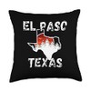 El Paso TX | El Paso Souvenirs Throw Pillow
