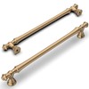 Amerdeco 10 Pack Bronze Cabinet Pulls - 7.5 Inch(192mm) Hole