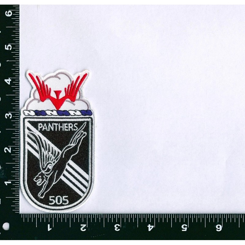 505th Parachute Infantry "Panthers" Patch - 4 1/4" X 2