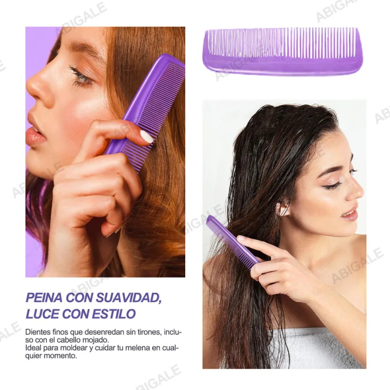 set de cepillos 16 Regadera Pinzas De Cabell Set Peines