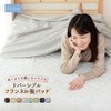Sylphease Mattress Pad, Reversible, Semi Single, Small Single, Flannel, 100%