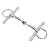 Full Cheek Horse Snaffle Stainless Steel Horse Mouth Bit Garden