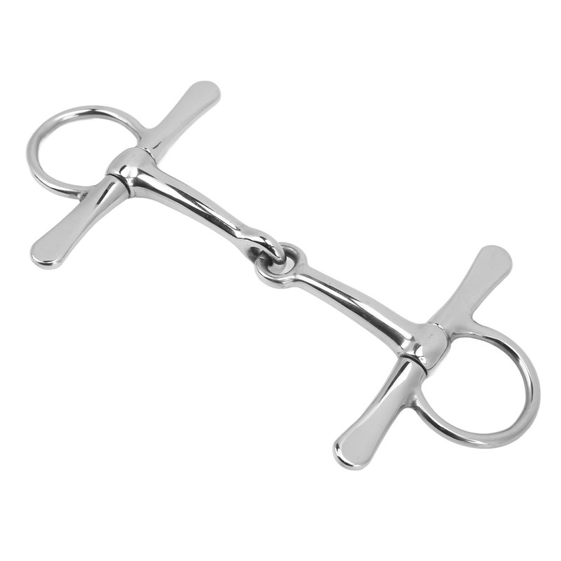 Full Cheek Horse Snaffle Stainless Steel Horse Mouth Bit Garden