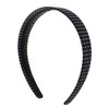 Zac's Alter Ego 1 Inch Black Polka Dot Aliceband/Hairband/Headband -