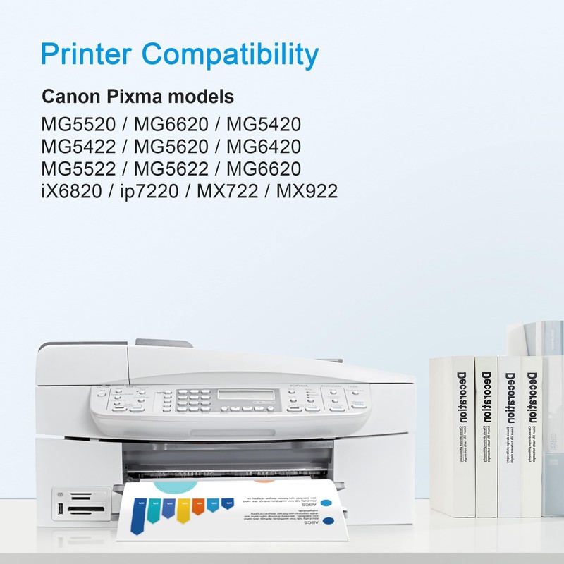 250 251 XL 5 Color Value Pack Compatible for Canon