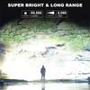 MIXILIN Rechargeable Spotlight 90,000 Lumens, Super Bright LED Spotlight Flashlight