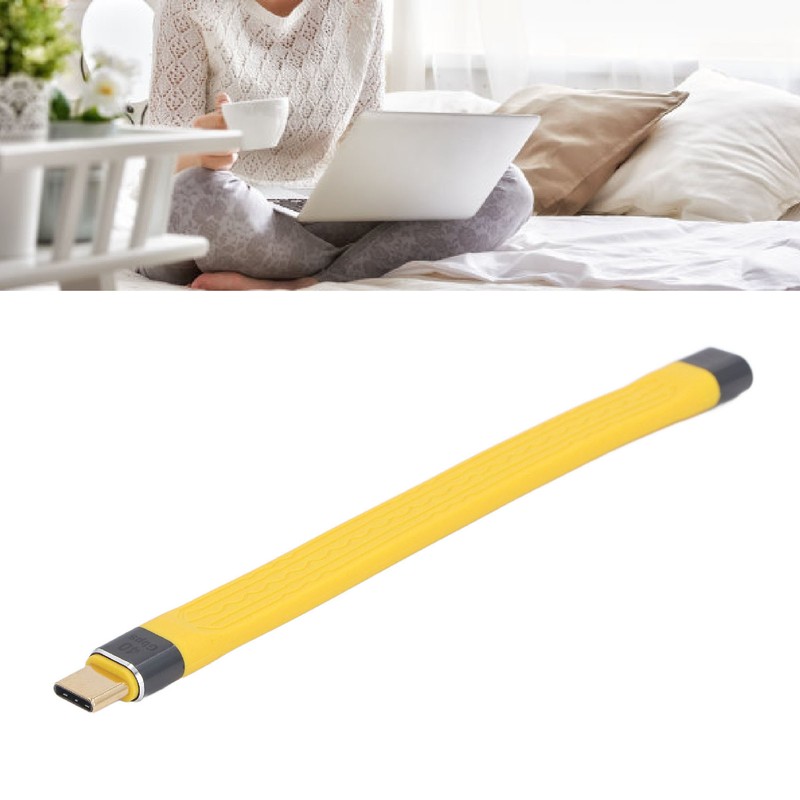 Short USB To USB C Cable 40Gbps 100W Fast Charging