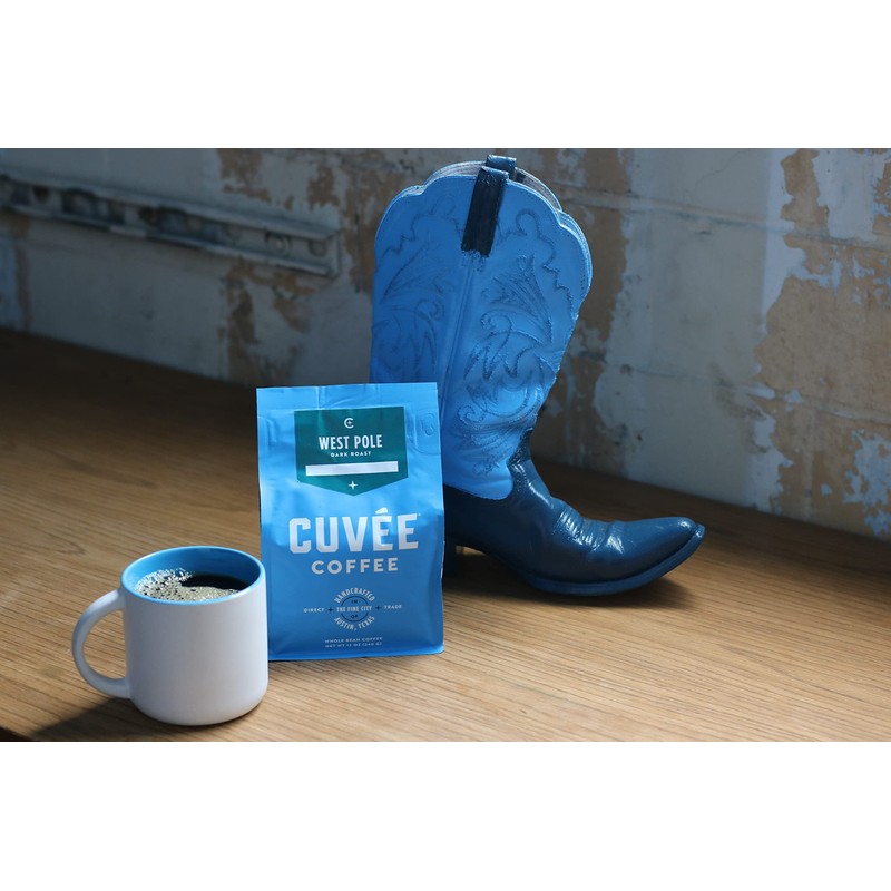 CUVEE COFFEE West Pole Dark Roast Coffee, 12 OZ