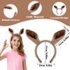 Sibba Horse Ears Headband Makeup Hairband Animal Caps Soft Women