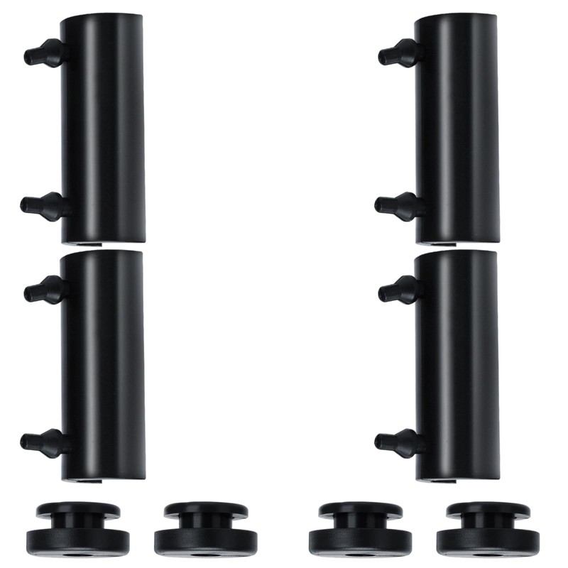 VPZMT Rubber Mounts Support Cushion Hard Saddle Bags for Harley