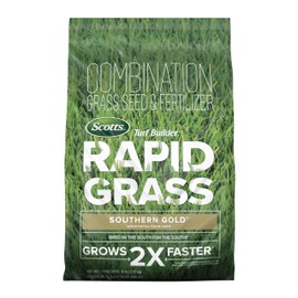 Scotts Turf Builder Rapid Grass Southern Gold Blend for Tall Fescue Lawns, Combination Seed and Fertilizer, 16 lbs.