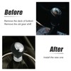 X AUTOHAUX Car 6 Speed Manual Gear Shift Knob for
