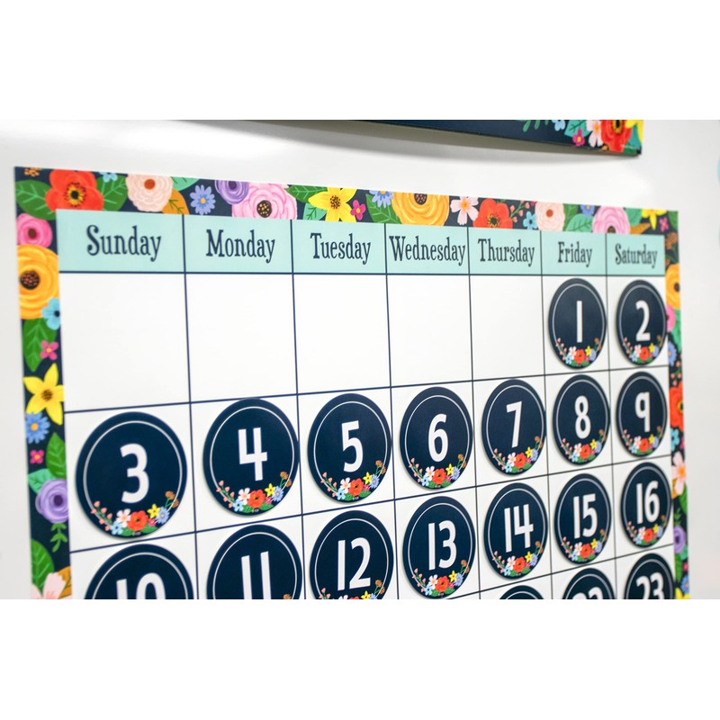 Teacher Created Resources Wildflowers Calendar Days
