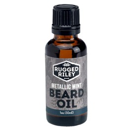 Rugged Riley All Natural Men's Metallic Mint Beard Oil